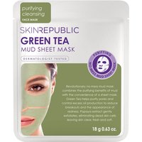 Skin Republic Green Tea Mud Face Sheet Mask 18g
Skin Republic Green Tea Mud Face Sheet Mask 18g