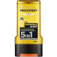 L'Oréal Men Expert Invincible Sport 5-in-1 Shower Gel 300ml
L'Oréal Men Expert Invincible Sport 5-in-1 Shower Gel 300ml