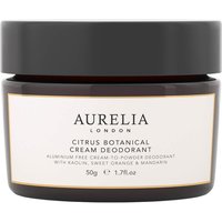Aurelia London Citrus Botanical Cream Deodorant 50g
Aurelia London Citrus Botanical Cream Deodorant 50g