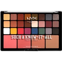 NYX Professional Makeup Such a Know-It-All Eye Shadow, Blusher and Contour Palette 41.6g
NYX Professional Makeup Such a Know-It-All Eye Shadow, Blusher and Contour Palette 41.6g