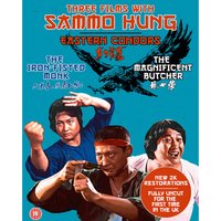 Three Films With Sammo Hung: The Iron-Fisted Monk / The Magnificent Butcher / Eastern Condors
Three Films With Sammo Hung: The Iron-Fisted Monk / The Magnificent Butcher / Eastern Condors