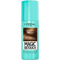 L’Oréal Paris Magic Retouch Temporary Instant Root Concealer Spray 75ml (Various Shades) - Golden Brown
L’Oréal Paris Magic Retouch Temporary Instant Root Concealer Spray 75ml (Various Shades) - Golden Brown