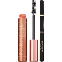 L'Oréal Paris Castor Oil-Enriched Paradise Volumising Mascara and Superliner Eyeliner Duo Exclusive
L'Oréal Paris Castor Oil-Enriched Paradise Volumising Mascara and Superliner Eyeliner Duo Exclusive