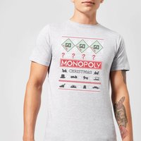 Monopoly Men's Christmas T-Shirt - Grey - XS
Monopoly Men's Christmas T-Shirt - Grey - XS