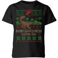 Jurassic Park Clever Girl Kids' Christmas T-Shirt - Black - 5-6 Years
Jurassic Park Clever Girl Kids' Christmas T-Shirt - Black - 5-6 Years