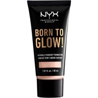 NYX Professional Makeup Born to Glow Naturally Radiant Foundation 30ml (Various Shades) - Light Porcelain
NYX Professional Makeup Born to Glow Naturally Radiant Foundation 30ml (Various Shades) - Light Porcelain