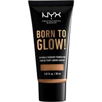 NYX Professional Makeup Born to Glow Naturally Radiant Foundation 30ml (Various Shades) - Cinnamon
NYX Professional Makeup Born to Glow Naturally Radiant Foundation 30ml (Various Shades) - Cinnamon