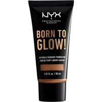 NYX Professional Makeup Born to Glow Naturally Radiant Foundation 30ml (Various Shades) - Mahogany
NYX Professional Makeup Born to Glow Naturally Radiant Foundation 30ml (Various Shades) - Mahogany