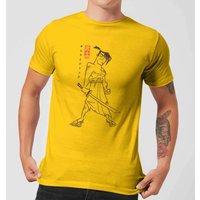 Samurai Jack Vintage Kanji Men's T-Shirt - Yellow - XS
Samurai Jack Vintage Kanji Men's T-Shirt - Yellow - XS
