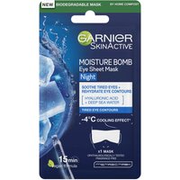 Garnier Moisture Bomb Deep Sea Water & Hyaluronic Acid Night-Time Eye Tissue Mask 6g
Garnier Moisture Bomb Deep Sea Water & Hyaluronic Acid Night-Time Eye Tissue Mask 6g