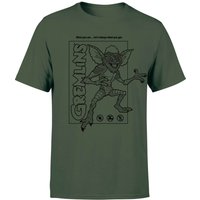 Gremlins Stripe Men's T-Shirt - Forest Green - XS
Gremlins Stripe Men's T-Shirt - Forest Green - XS