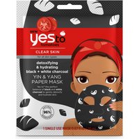 yes to Tomatoes Detoxifying and Remineralizing Yin & Yang Charcoal Paper Mask 20ml
yes to Tomatoes Detoxifying and Remineralizing Yin & Yang Charcoal Paper Mask 20ml