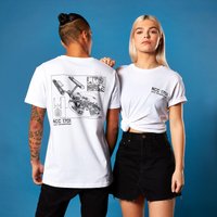 NCC 1701 Pocket Print Star Trek T-shirt - White - XS - White
NCC 1701 Pocket Print Star Trek T-shirt - White - XS - White