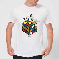 Take It Easy Rubik's Cube Men's T-Shirt - White - XS - White
Take It Easy Rubik's Cube Men's T-Shirt - White - XS - White