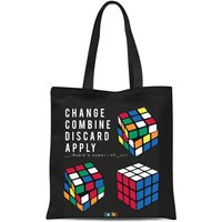Change Combine Discard Apply Tote Bag - Black
Change Combine Discard Apply Tote Bag - Black