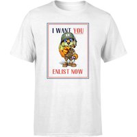 Conker I Want You T-Shirt - White - XS
Conker I Want You T-Shirt - White - XS