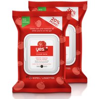 yes to Tomatoes Clear Skin Blemish Clearing Facial Wipes (Pack of 2)
yes to Tomatoes Clear Skin Blemish Clearing Facial Wipes (Pack of 2)
