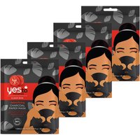 yes to Tomatoes Detoxifying Charcoal Paper Single Use Mask (Pack of 4)
yes to Tomatoes Detoxifying Charcoal Paper Single Use Mask (Pack of 4)