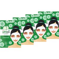 yes to Cucumber Calming Paper Single Use Mask (Pack of 4)
yes to Cucumber Calming Paper Single Use Mask (Pack of 4)