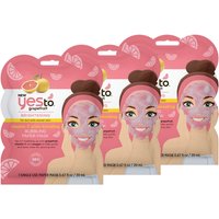 yes to Grapefruit Vitamin C Glow-Boosting Bubbling Paper Single Use Mask (Pack of 3)
yes to Grapefruit Vitamin C Glow-Boosting Bubbling Paper Single Use Mask (Pack of 3)