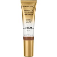 Max Factor Miracle Touch Second Skin 30ml (Various Shades) - Neutral Deep
Max Factor Miracle Touch Second Skin 30ml (Various Shades) - Neutral Deep