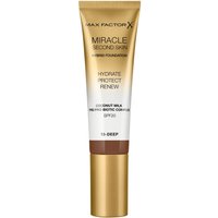 Max Factor Miracle Touch Second Skin 30ml (Various Shades) - Deep
Max Factor Miracle Touch Second Skin 30ml (Various Shades) - Deep