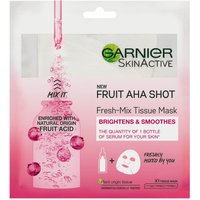 Garnier Fresh-Mix Sheet Mask Skin Hydrating Fruit AHA Shot 33g
Garnier Fresh-Mix Sheet Mask Skin Hydrating Fruit AHA Shot 33g