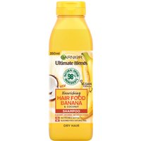 Garnier Ultimate Blends Nourishing Hair Food Banana Shampoo For Dry Hair 350ml
Garnier Ultimate Blends Nourishing Hair Food Banana Shampoo For Dry Hair 350ml