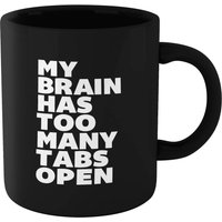 The Motivated Type My Brain Has Too Many Tabs Open Mug - Black
The Motivated Type My Brain Has Too Many Tabs Open Mug - Black