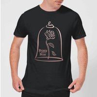 Disney Beauty And The Beast Rose Gold Men's T-Shirt - Black - XS
Disney Beauty And The Beast Rose Gold Men's T-Shirt - Black - XS