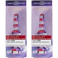 L'Oréal Paris Revitalift Filler Replumping Hyaluronic Ampoules Duo Pack - Exclusive
L'Oréal Paris Revitalift Filler Replumping Hyaluronic Ampoules Duo Pack - Exclusive