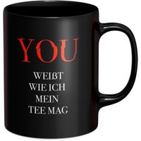 You Weist Wieich Mein Tee Mag Mug Mug - Black
You Weist Wieich Mein Tee Mag Mug Mug - Black