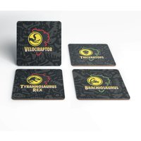 Jurassic Park Paddocks Coaster Set
Jurassic Park Paddocks Coaster Set
