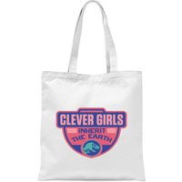 Jurassic Park Clever Girls Inherit The Earth Tote Bag - White
Jurassic Park Clever Girls Inherit The Earth Tote Bag - White