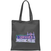 Jurassic Park I Survived Jurassic Park Tote Bag - Grey
Jurassic Park I Survived Jurassic Park Tote Bag - Grey