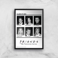 Friends Class Of 2004 Giclee Art Print - A2 - Black Frame, Multi
Friends Class Of 2004 Giclee Art Print - A2 - Black Frame, Multi