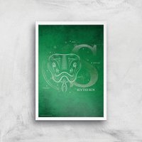 Harry Potter Slytherin Giclee Art Print - A3 - White Frame, Multi
Harry Potter Slytherin Giclee Art Print - A3 - White Frame, Multi