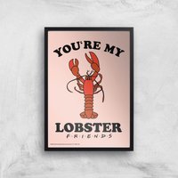 Friends Lobster Giclee Art Print - A4 - Black Frame, Multi
Friends Lobster Giclee Art Print - A4 - Black Frame, Multi