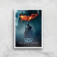 The Dark Knight Giclee Art Print - A4 - White Frame, Multi
The Dark Knight Giclee Art Print - A4 - White Frame, Multi