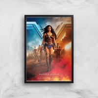 DC Wonder Woman Giclee Art Print - A3 - Black Frame, Multi
DC Wonder Woman Giclee Art Print - A3 - Black Frame, Multi