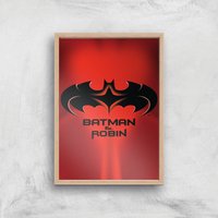 Batman & Robin Giclee Art Print - A2 - Wooden Frame, Multi
Batman & Robin Giclee Art Print - A2 - Wooden Frame, Multi