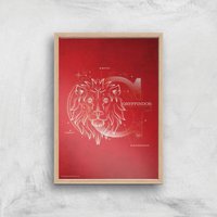 Harry Potter Gryffindor Giclee Art Print - A2 - Wooden Frame, Multi
Harry Potter Gryffindor Giclee Art Print - A2 - Wooden Frame, Multi