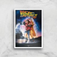 Back To The Future Part 2 Giclee Art Print - A4 - White Frame, Multi
Back To The Future Part 2 Giclee Art Print - A4 - White Frame, Multi