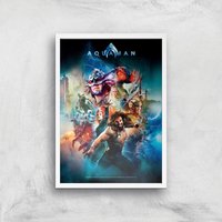 DC Aquaman Giclee Art Print - A4 - White Frame, Multi
DC Aquaman Giclee Art Print - A4 - White Frame, Multi