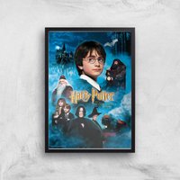 Harry Potter and the Philosopher's Stone Giclee Art Print - A2 - Black Frame, Multi 
Harry Potter and the Philosopher's Stone Giclee Art Print - A2 - Black Frame, Multi