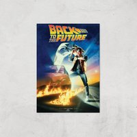 Back To The Future Part 1 Giclee Art Print - A4 - Print Only, Multi
Back To The Future Part 1 Giclee Art Print - A4 - Print Only, Multi