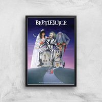 Beetlejuice Giclee Art Print - A4 - Black Frame, Multi
Beetlejuice Giclee Art Print - A4 - Black Frame, Multi