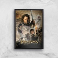 Lord Of The Rings: The Return Of The King Giclee Art Print - A4 - Black Frame, Multi
Lord Of The Rings: The Return Of The King Giclee Art Print - A4 - Black Frame, Multi