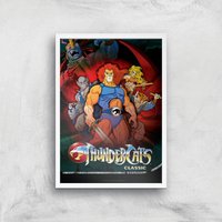 Thundercats Giclee Art Print - A4 - White Frame, Multi
Thundercats Giclee Art Print - A4 - White Frame, Multi