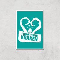 Sea Of Thieves I Think You're Kraken Print Giclee Art Print - A2 - Print Only, Multi
Sea Of Thieves I Think You're Kraken Print Giclee Art Print - A2 - Print Only, Multi